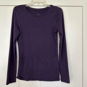 A New Day long sleeved purple T shirt